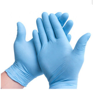 Lichtgewicht Beschikbare Medische de Rang Duidelijke Blauwgroene Huid van het Handschoenen Industriële Voedsel leverancier